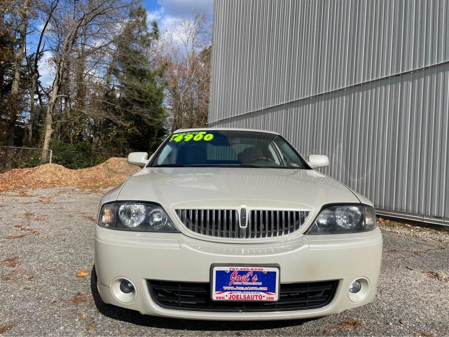 2006 white /gray Lincoln LS Ultimate (1LNFM87A06Y) with an 3.9 V8 engine, Automatic transmission, located at 5700 Curlew Drive, Norfolk, VA, 23502, (757) 455-6330, 36.841885, -76.209412 - Photo#7